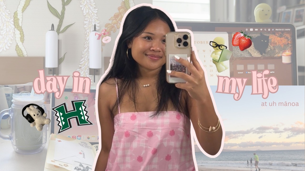 chill day in my life ᢉ𐭩 | freshman @ UH  Mānoa