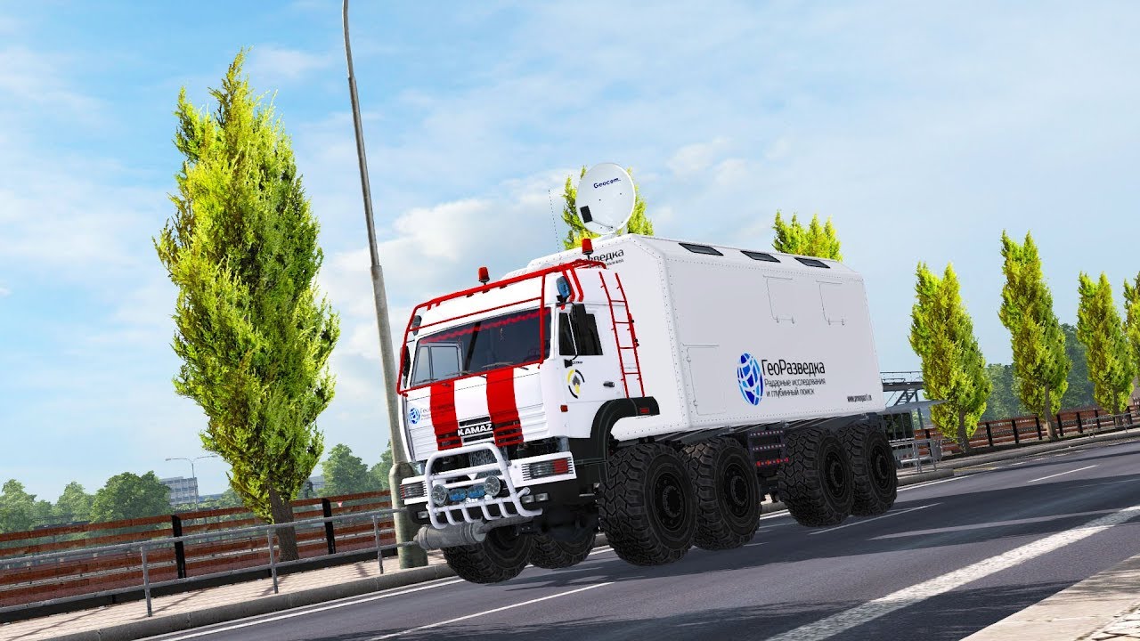 НЕРЕАЛЬНЫЙ ПРОСТО КАМАЗ ПОЛЯРНИК ДЛЯ ETS 2