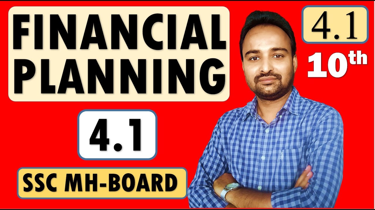 SSC Class 10  Algebra | Financial Planning | Practice Set 4.1