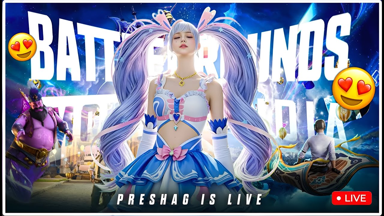 🔴 I Am Back With New Ginni Mode💥🔥| Road To 1000 Subscribers 😜| Preshag |  #bgmi  #livestream