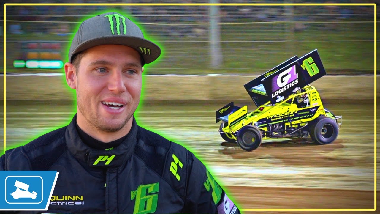 Supercars to Sprint Car with driver Cam Waters