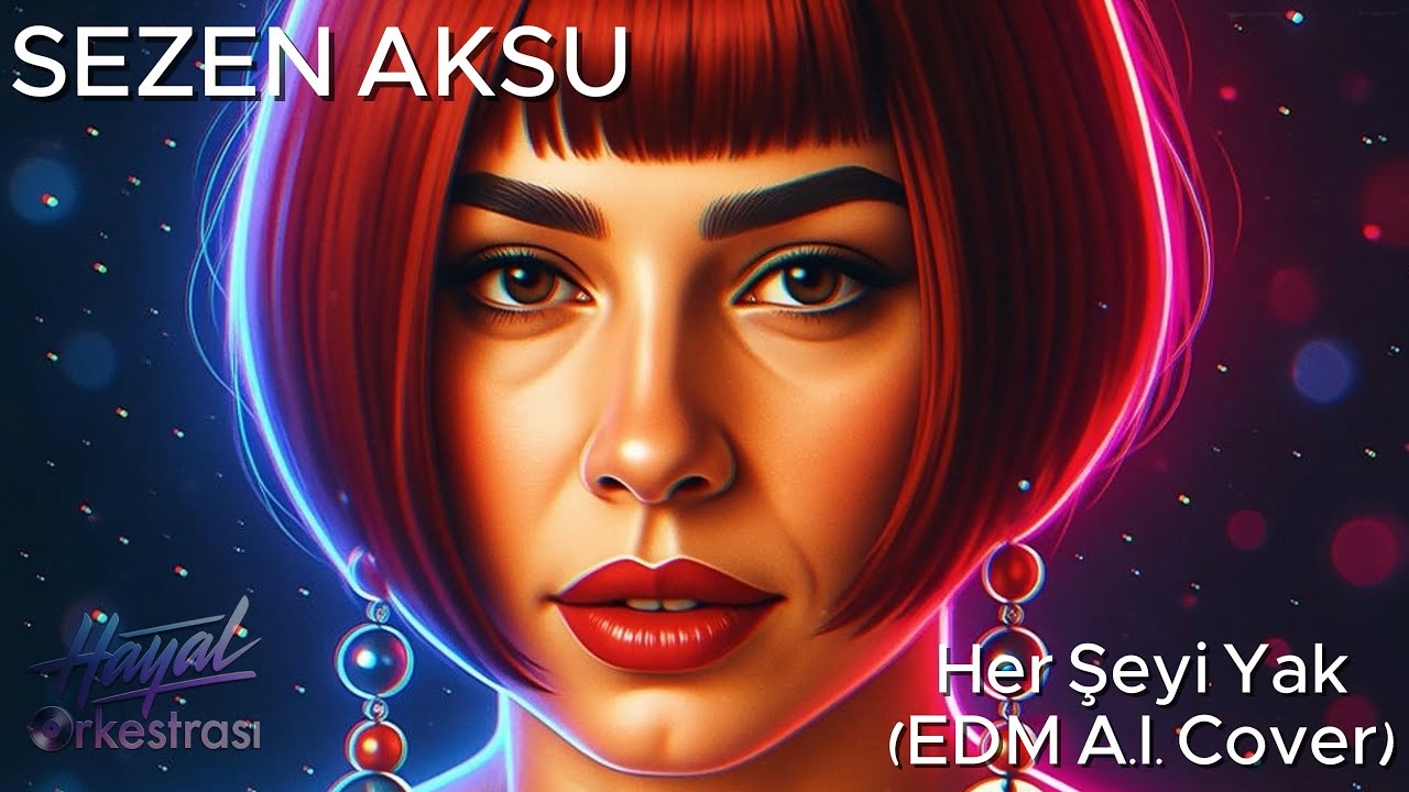 SEZEN AKSU - Her Şeyi Yak (EDM A.I. cover)