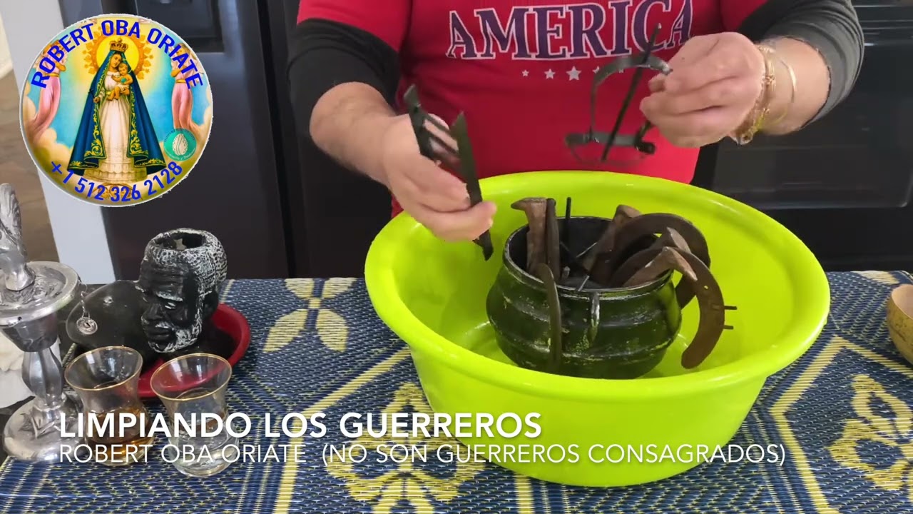 Como lavar los guerreros