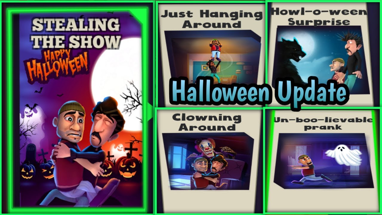 Scary Robber Stealing The Show - Happy Halloween All Level Solution | Pro Gamer
