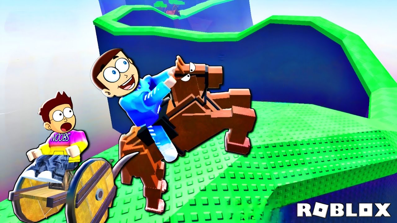 Roblox Dangerous Horse Riding | Shiva and Kanzo