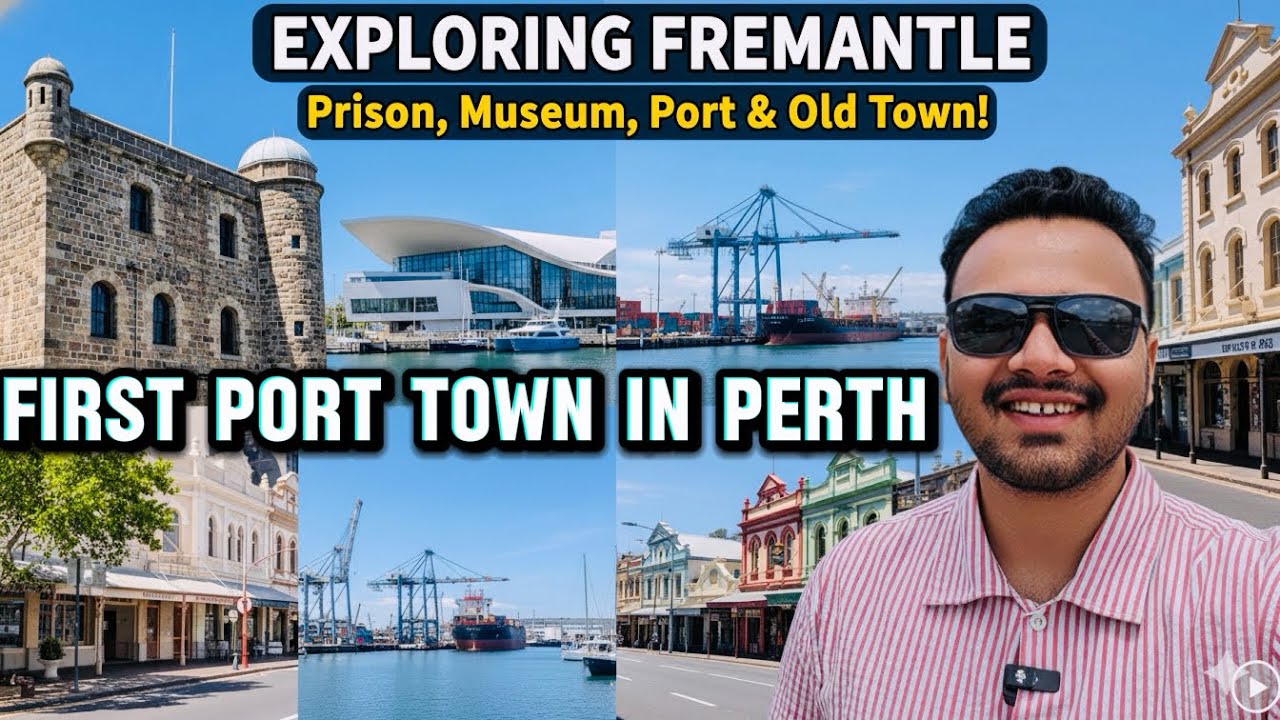 EP-6 A day in Fremantle| Places to visit, Fremantle Prison, Port, Maritime Museum and old buildings 
