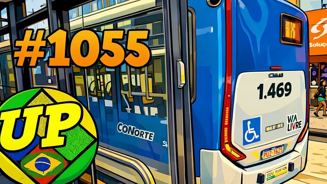 #1055 - Vamos andar de ônibus?  Vamos do Terminal Pelópidas até o Centro do Recife . Veja o trânsito