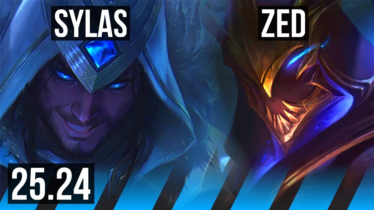 SYLAS vs ZED (MID) | KR Master | 25.24
