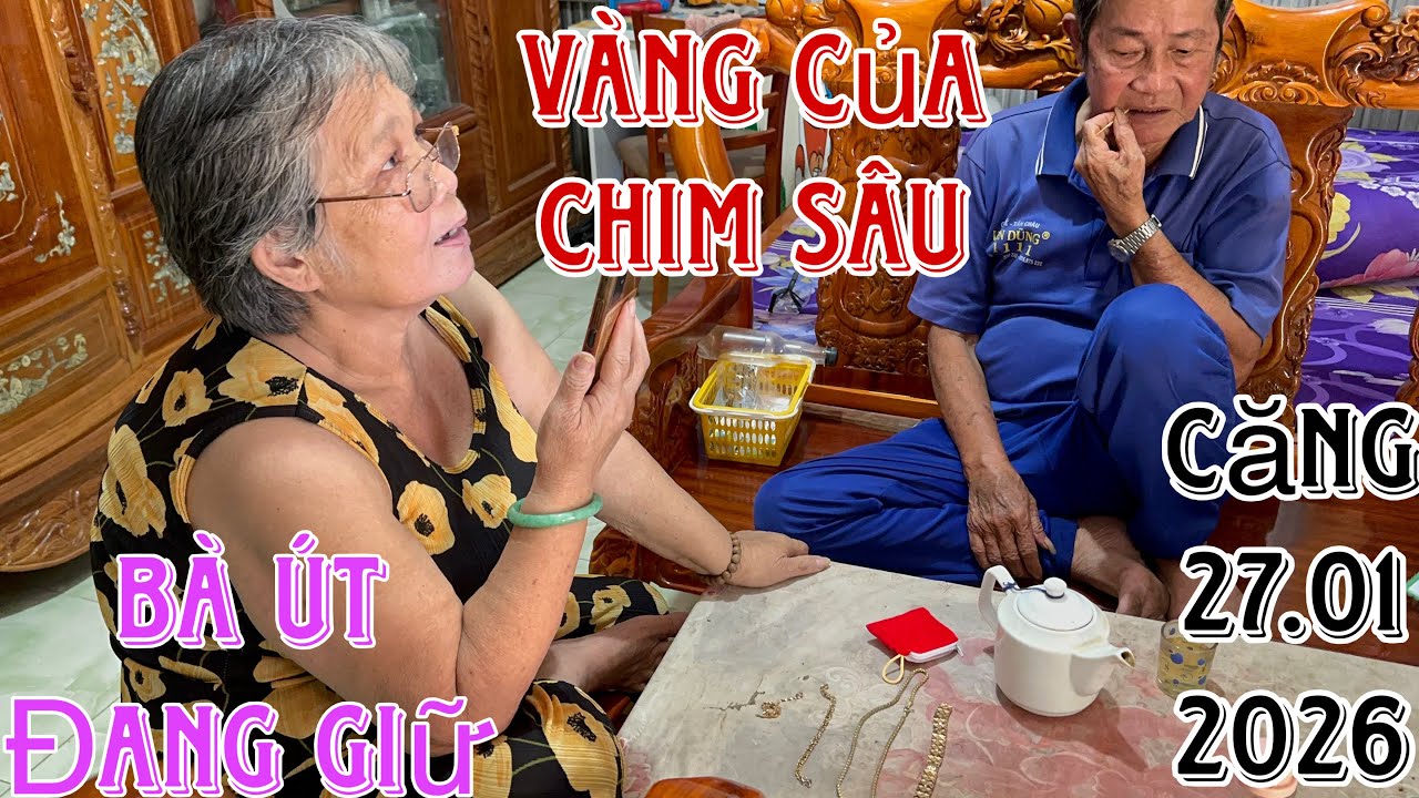 Căng! Bà Út Lấy Vàng Chim Sâu Gần 200 Triệu #yeucuocsong #thinhhanh #mientay #giadinh 