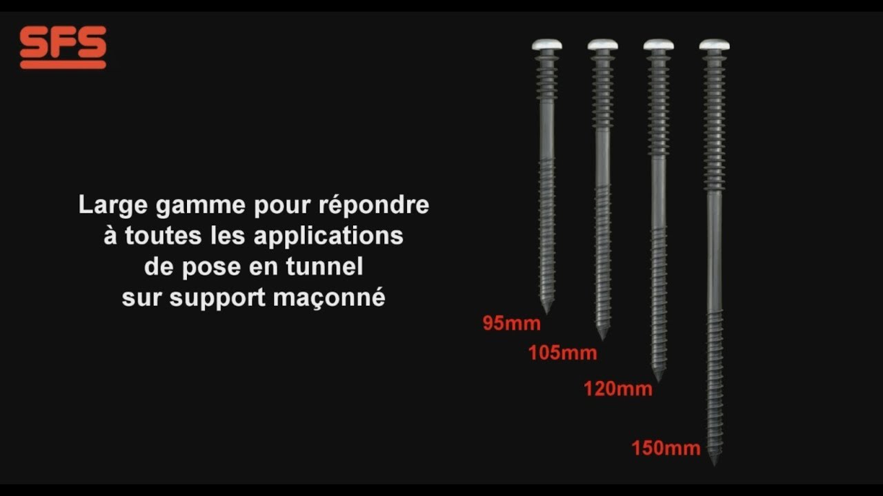 SFS France - SPTR-V8, votre fixation r&eacute;glable pour la pose de menuiseries sur support ma&ccedil;onn&eacute;