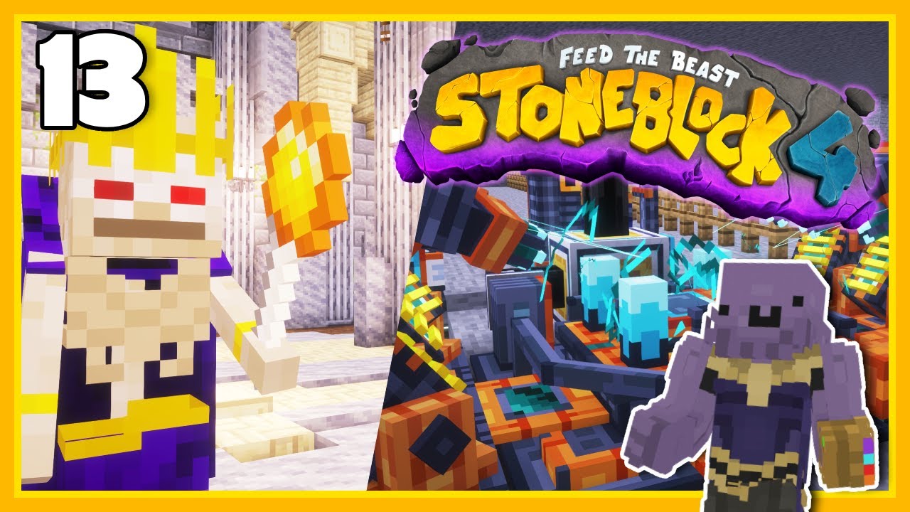 Stoneblock 4 Minecraft Modpack EP 13 | TWILIGHT VAULT CONFUSION & BASE AUTOMATION