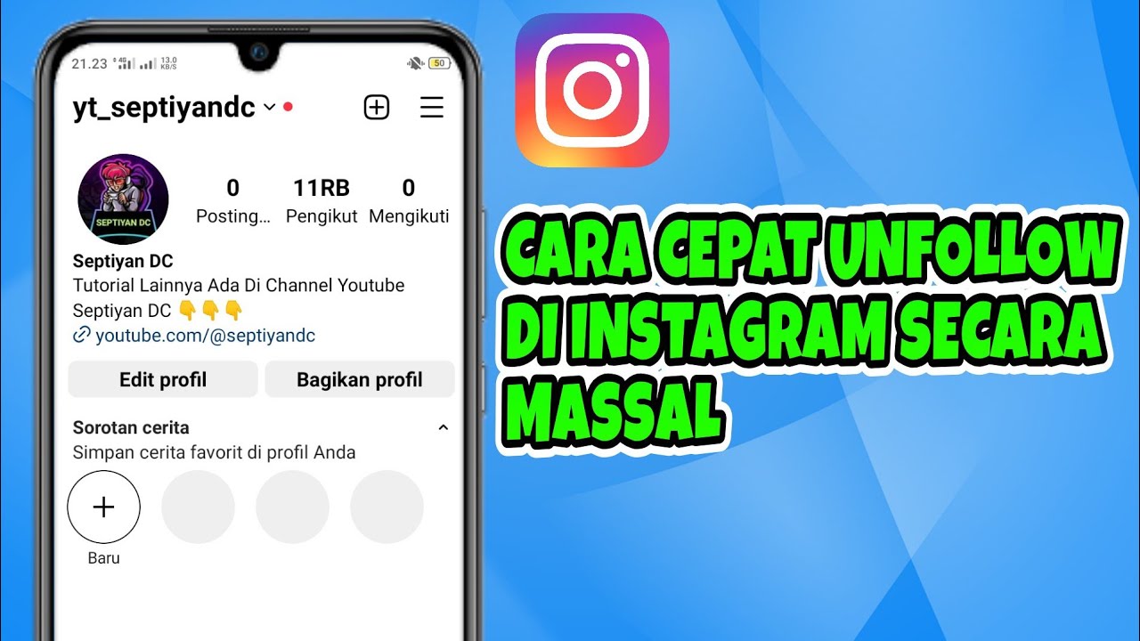 Cara Cepat Unfollow di Instagram Secara Massal