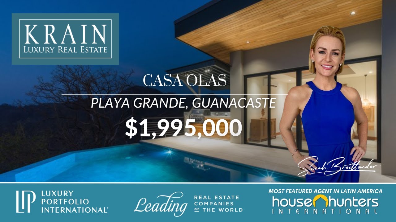 Touring a $1.995M Brand New 6 Bedroom Modern Home with Exquisite Details In Playa Grande!