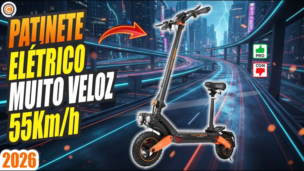 Honeywhale T8a: 55 km/h, 950W, ainda vale a pena em 2026? Review Completo