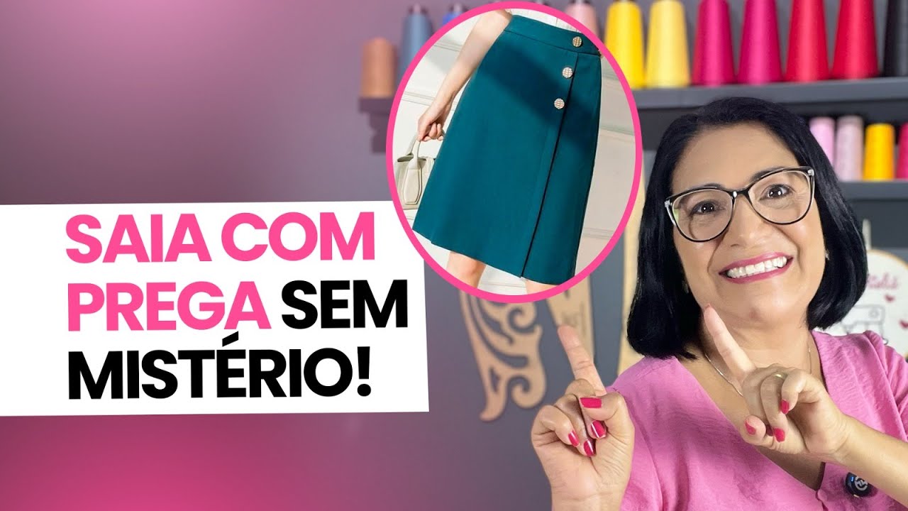 Saia com Prega: O Jeito Mais Fácil de Modelar!