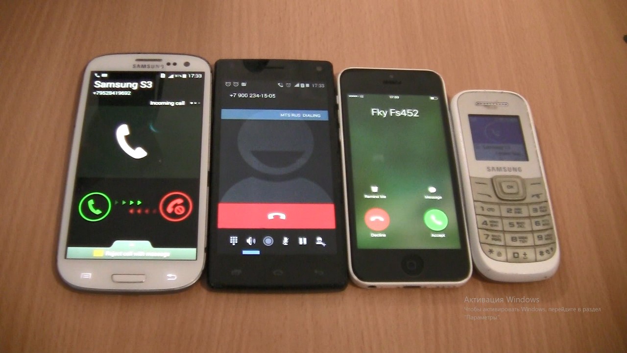 Over the Horizon Incoming call&Outgoing call at the Same Time Samsung S3+1200M+FLY+Iphone 5c