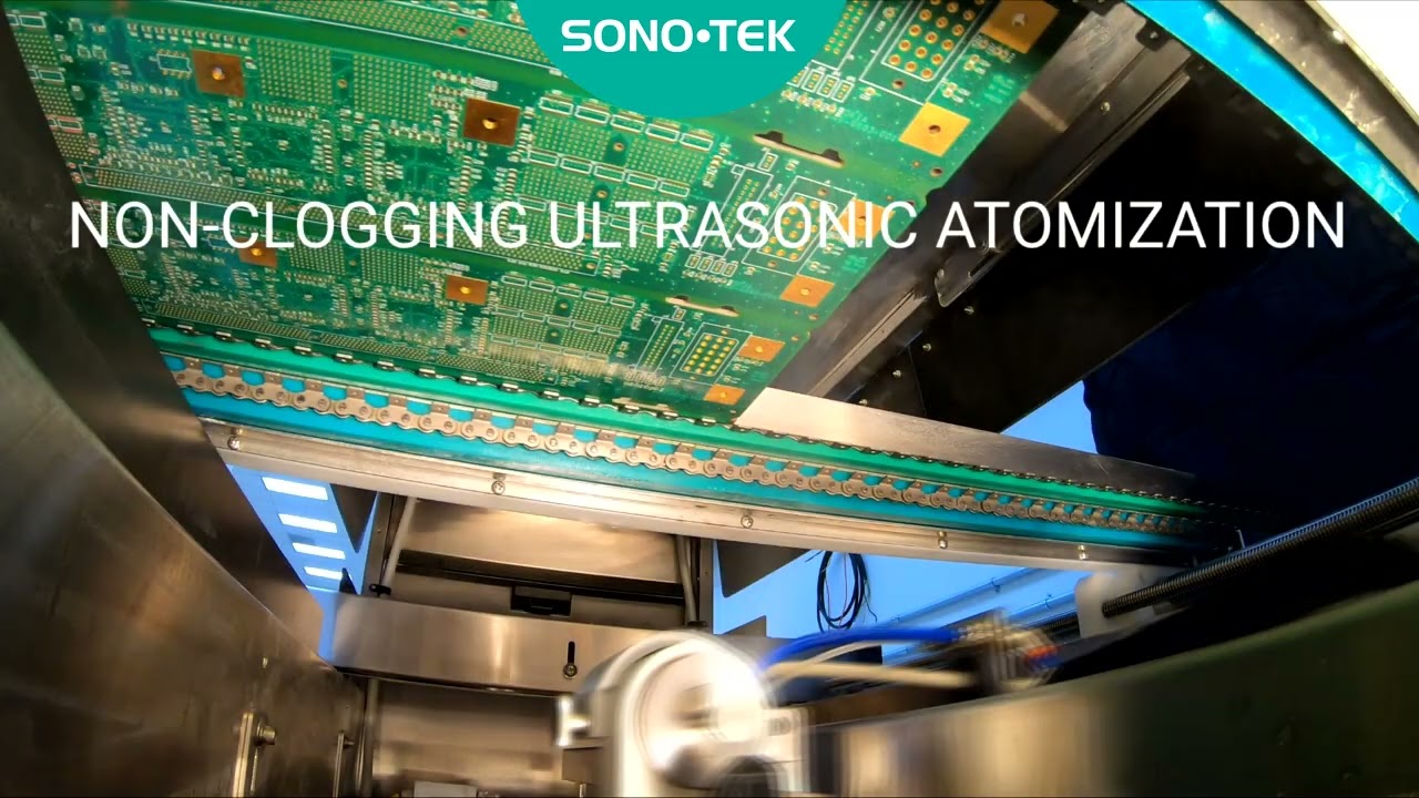 Ultrasonic Spray Fluxing for Modern PCB Assembly and Selective Soldering