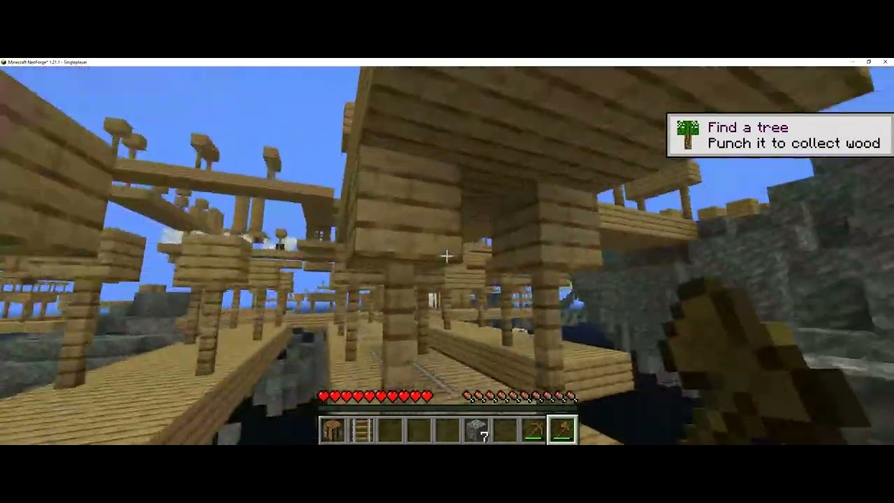 minecraft nad ziemią