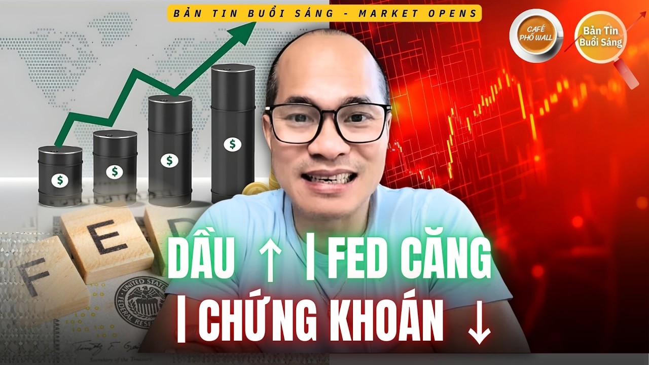 Phố Wall Đỏ Lửa: Thị Trường Phân Hóa Mạnh: Dầu, AI, Fed. Điều Gì Đang Xảy Ra?