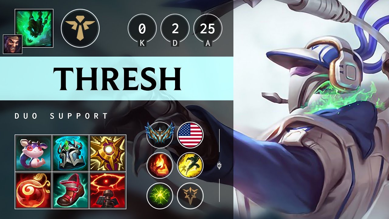 Thresh Support vs Nautilus - NA Challenger Patch 14.24