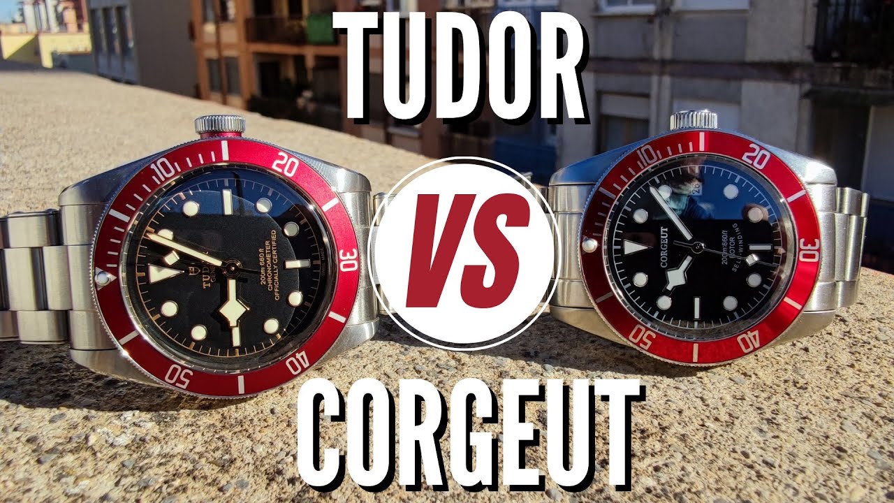 Tudor Black Bay vs Corgeut Homage