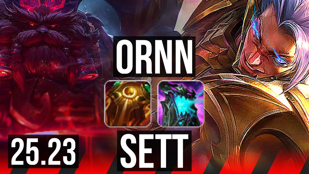 ORNN vs SETT (TOP) | EUW Master | 25.23