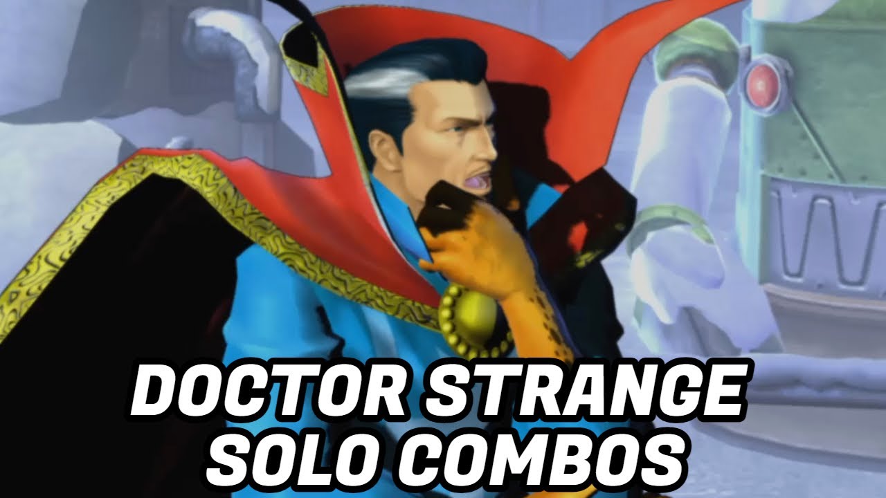 UMVC3 - DOCTOR STRANGE SOLO COMBOS!