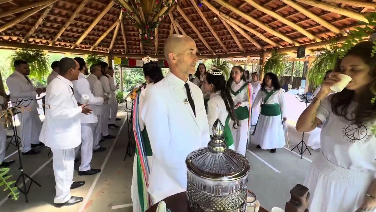 UNIÃO DA LUZ - Comitiva @lsa.luzdesantoamaro/SP na @aldeiasantaametista/SC