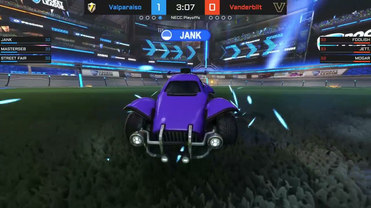Rocket League vs. Vanderbilt University | NECC Playoffs