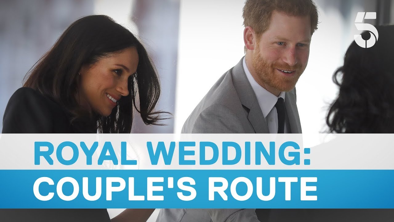 Follow the royal couple's route through Windsor | 5 News