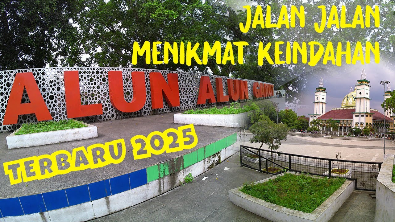 Jalan-Jalan Santai Di ALUN ALUN GARUT / Suasana ALUN ALUN GARUT 2025 / Wajah Baru ALUN ALUN GARUT