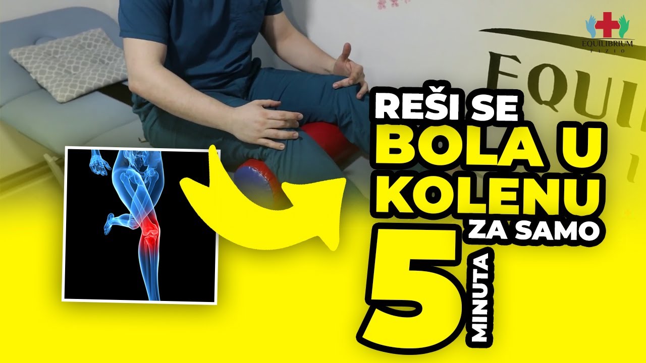 Bol u kolenu! Prednji ukršteni ligament! Evo rešenja za samo 5 min!!!