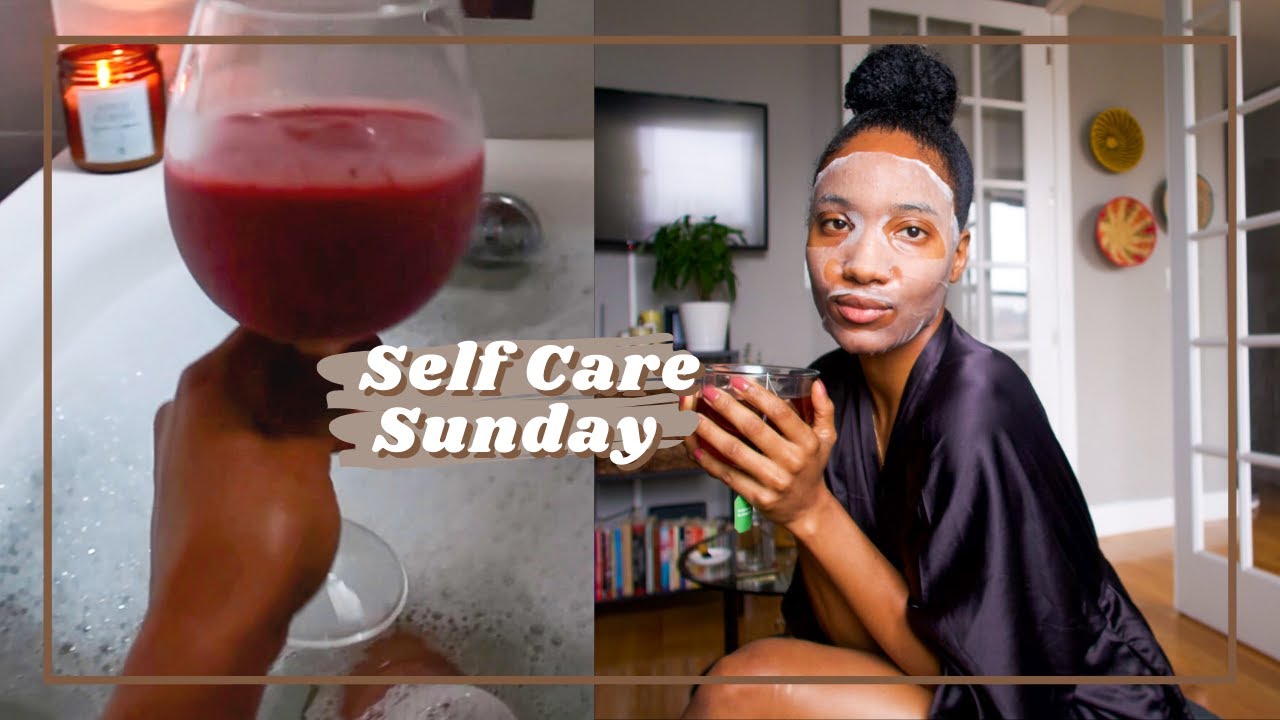 Self Care Routine for Black Women *relaxing*