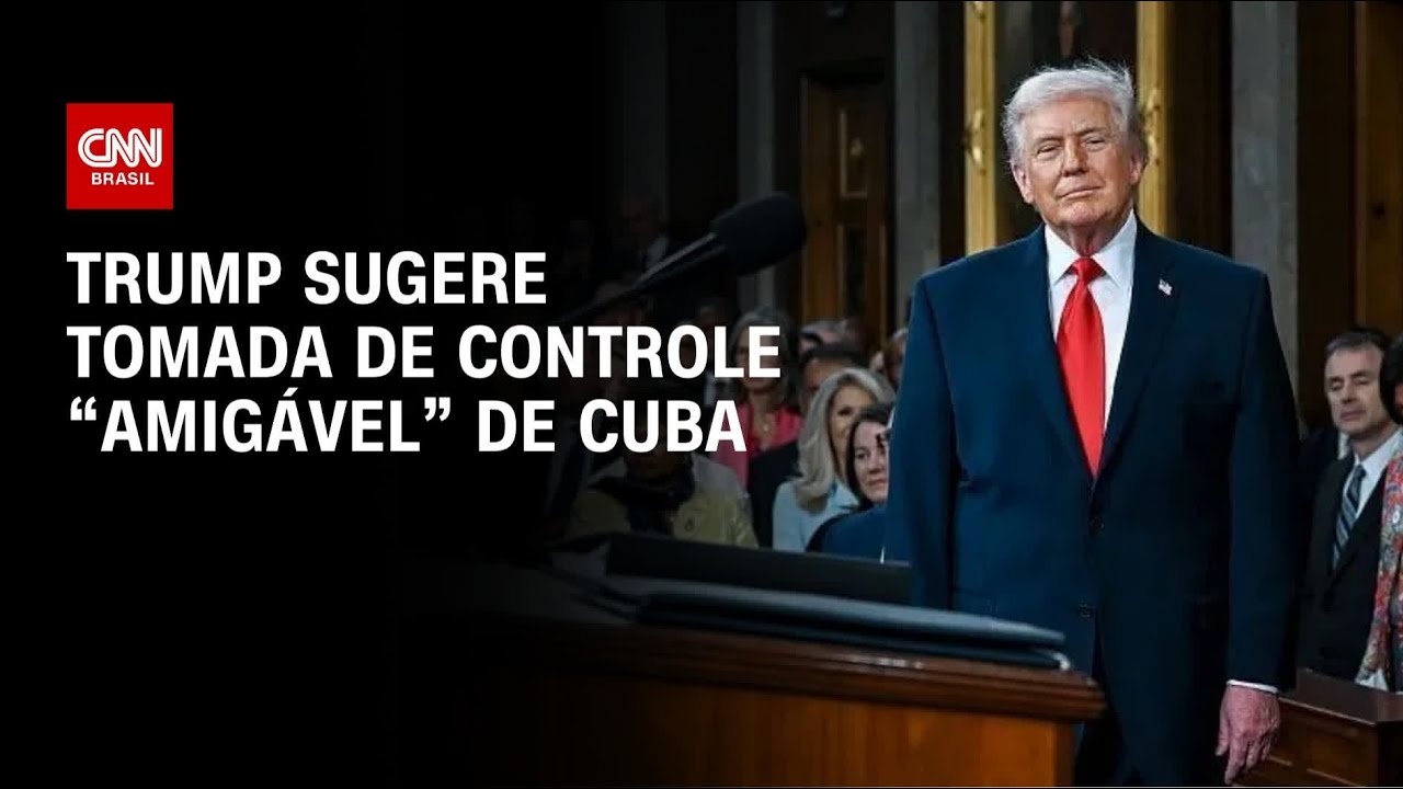 Trump levanta possibilidade de “tomada amigável” de Cuba | CNN PRIME TIME