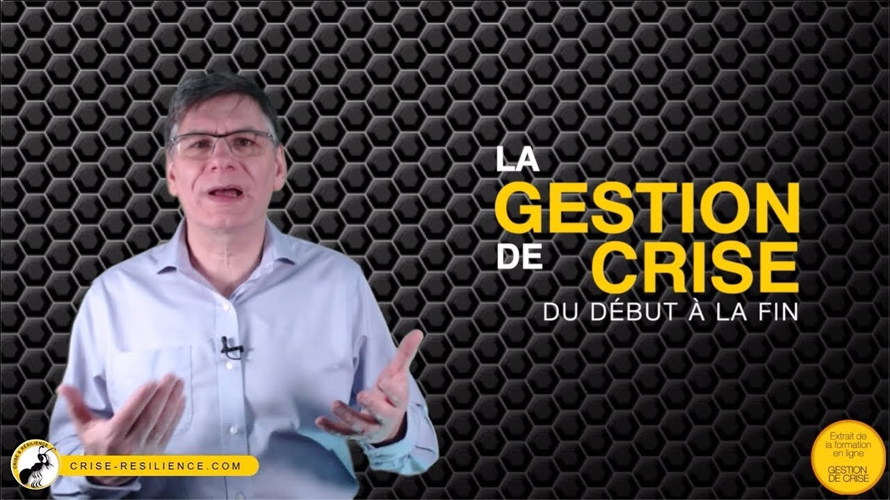 Plan de Continuité d'Activité - Plan de Gestion de Crise - Du début à la fin