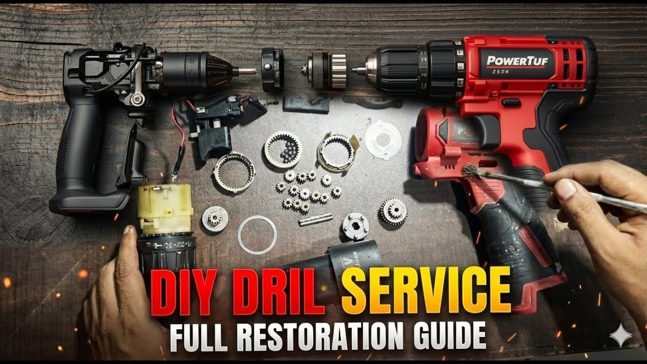 Drill Machine Repair | How to Fix Your Drill |Ns Power Hub