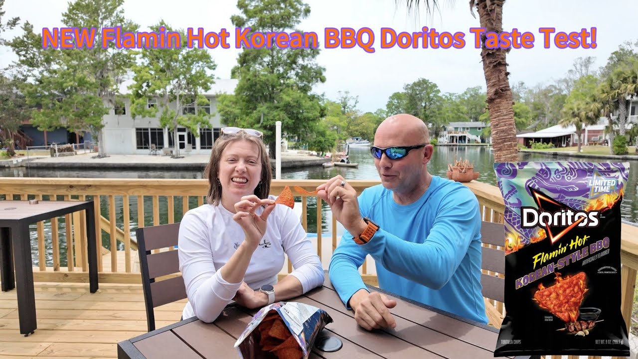 NEW Doritos Flamin Hot Korean Style BBQ Review🌶️🌶️🔥🔥