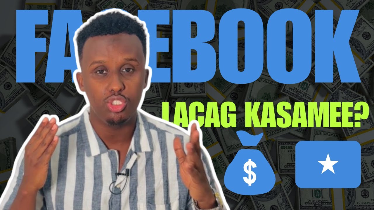 Sidee Facebook Lacag  Logasamen Kara Adigo Somalia Joga?