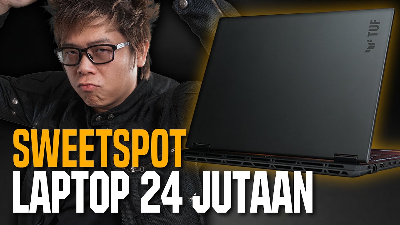 ASUS TUF GAMING A16 | RYZEN 7 260 - RTX5070 - Sweetspot Laptop Menengah Premium!