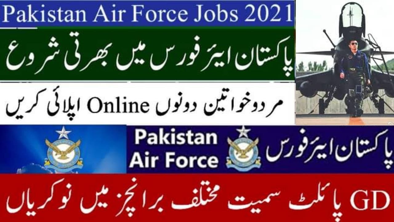 Pakistan Air Force Latest Jobs 2021 || Join PAF as Commissioned Officers || PAF (PC/SSC) Jobs 2021