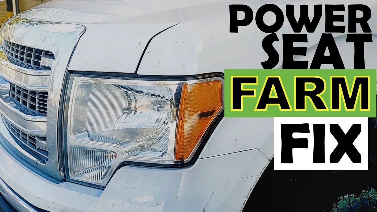 Сиденье Ford с электроприводом не движется вперёд | Ремонт Ford Truck Farm