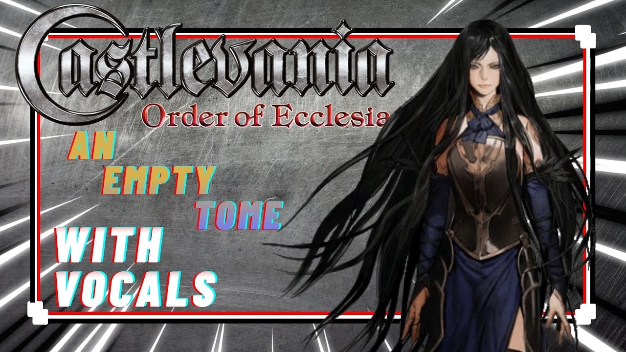 An Empty Tome (Shanoa's Theme) | Castlevania Order of Ecclesia VOCAL COVER