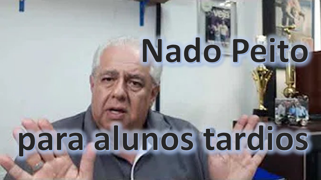 Natação: o nado Peito para alunos adultos tardios