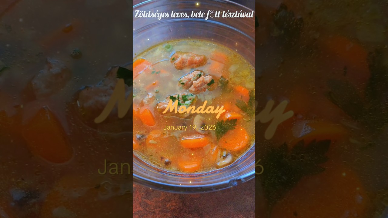 Ez a leves megmenti a napodat! 🍲Teljes receptet keresd az oldalamon 
