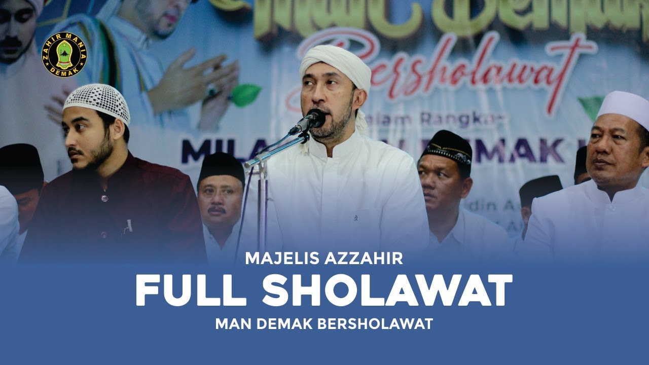 MAN Demak Bersholawat Full Sholawat Majelis Azzahir