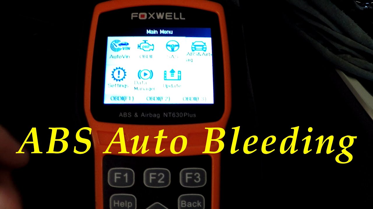 ABS Autobleeding for the Camaro ZL1