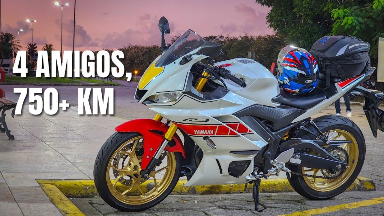 VAMOS VIAJAR MAIS DE 750KM EM UM DIA!! | YAMAHA R3 60TH [4K]