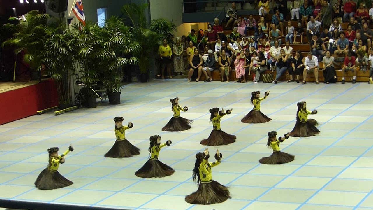 E Malama Mau I Ka Hula Festival 2018. Halau E Hulali Mai I Ka La.