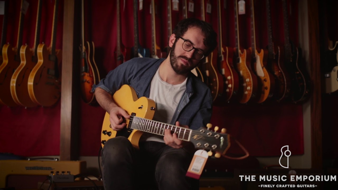 Collings 290 Aged Lacquer & ThroBak ’52/’54 P90s @ The Music Emporium