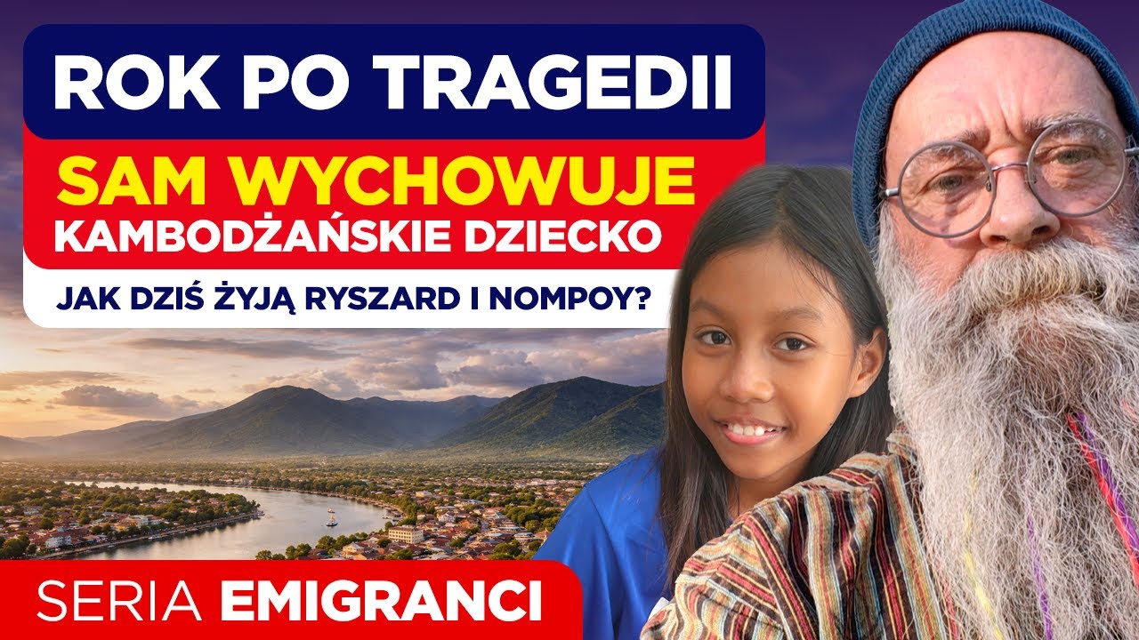 Rok po tragedii. Sam wychowuję kambodżańskie dziecko. Jak dziś żyją Ryszard i NomPoy.